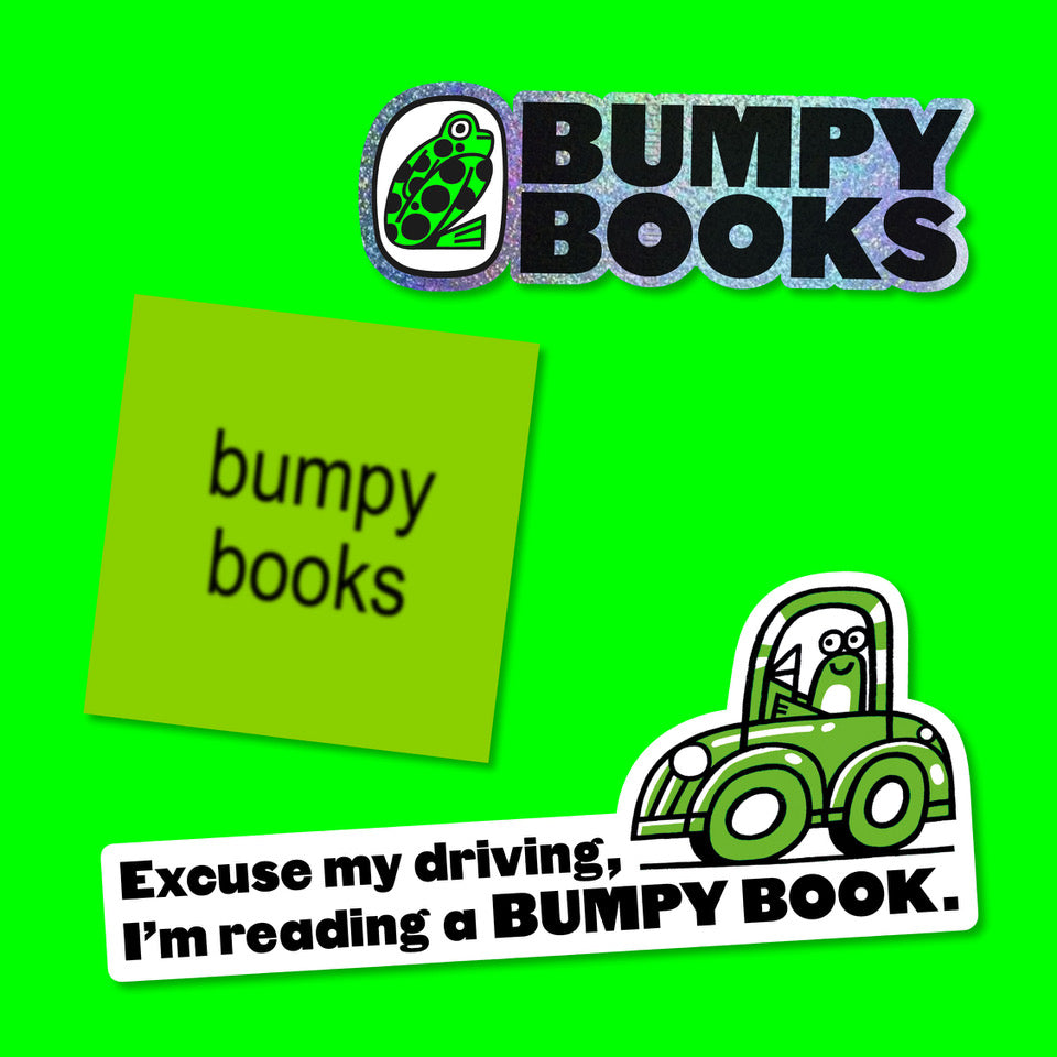 Bumpy Books Sticker Pack